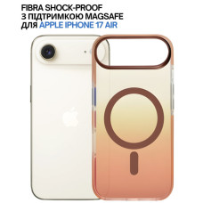 Чохол до мобільного телефона BeCover FIBRA Shock-Proof MagSafe Apple iPhone 17 Air Deserted (715454)