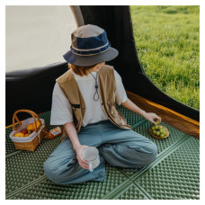 Туристичний килимок Naturehike CNK2450WS044 подвійний 200x120х1,8см зелений (6927595789995)