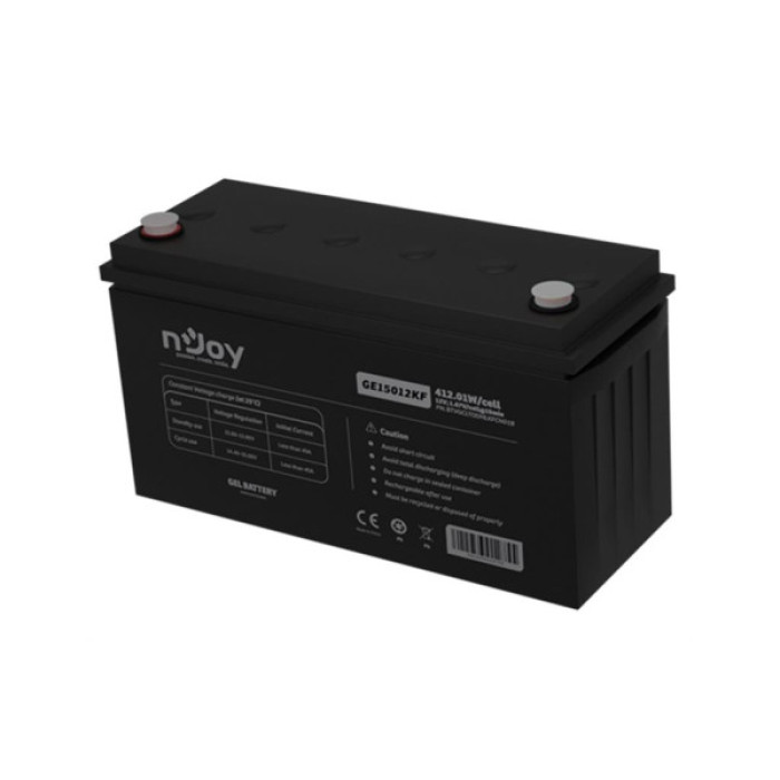 Батарея до ДБЖ nJoy 12V 150Ah (BTVGCLTODHLKFCN01B) GEL (GE15012KF)