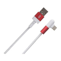Дата кабель USB 2.0 AM to Micro 5P 1.0m 2.4A 90° corner white XO (NB152-M-1-WH)