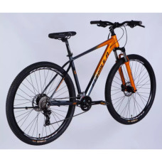 Велосипед Formula 29" DRIVE HDD рама-19" AL 2026 сіро-помаранчевий (OPS-FR-29-439)