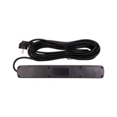Мережевий фільтр живлення PowerPlant 10м, 6 розеток,USB, Type-C (YS-N6086/10c) (EX610693)