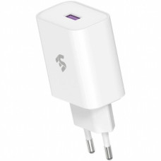 Зарядний пристрій 2E USB-C Wall Charger PD3.0 DC5V/3A, 20W, white (2E-WC1USBC20W-W)