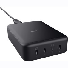 Зарядний пристрій Trust Maxo 4xUSB-C PD240W GaN Black (25413_TRUST)