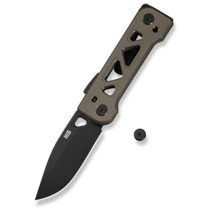 Ніж Weknife Tyro, Titanium, Darkwash (WE24001-3)