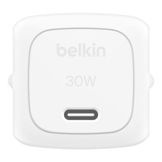 Зарядний пристрій Belkin USB-C PD30W PPS white (WCA008KQWH)
