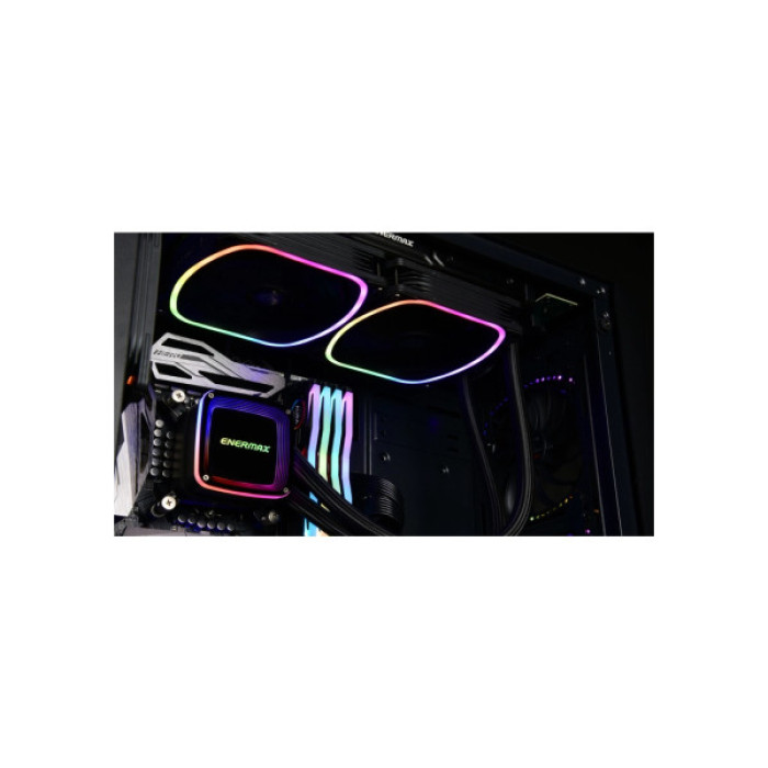 Система рідинного охолодження Enermax Aquafusion II 240 ARGB (ELC-AQFS240-SQA)