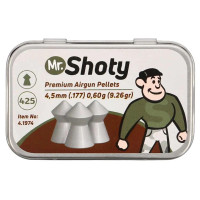 Пульки Umarex Mr. Shoty Premium 4,5 мм 0,60 г 425 шт (4.1974)