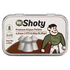 Пульки Umarex Mr. Shoty Premium 4,5 мм 0,60 г 425 шт (4.1974)