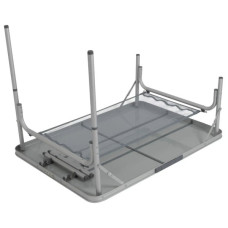 Туристичний стіл Bo-Camp Premium 100x70 cm Grey (1404422) (DAS303282)