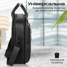 Сумка для ноутбука Promate 15.6" Paramount-MB Black (paramount-mb)