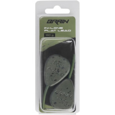 Грузило Brain In-Line Flat Lead 130g 2шт/уп Green (1858.32.09)