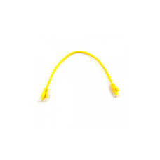 Патч-корд 0.3м, UTP, cat.5e, CU, мідь, жовтий Ritar (PCR-CU/0.3Yw / 04268)