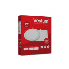 Світильник Vestum LED круглый 6W 4000K 220V (1-VS-5102)
