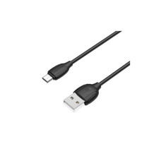Дата кабель USB 2.0 AM to Micro 5P 1.0m 2.4A black BOROFONE (6931474701770)