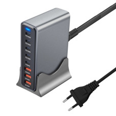 Зарядний пристрій XoKo 2xUSB-C PD3.1 140W + 2xUSB-C PD100W + 1xUSB-C PD65W + 3xUSB QC30W GaN (QC-600)