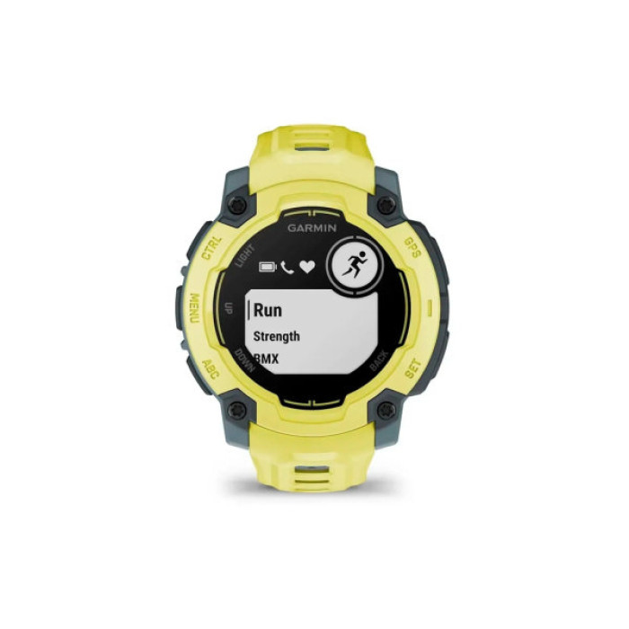 Смарт-годинник Garmin Instinct E, 45 mm, ElectricLimeBezel w/ ElectricLimeBand, GPS смарт-годинник (010-02933-01)