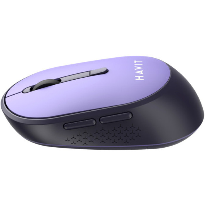Мишка Havit HV-MS78GT Wireless Black-Purple (6939119041229)