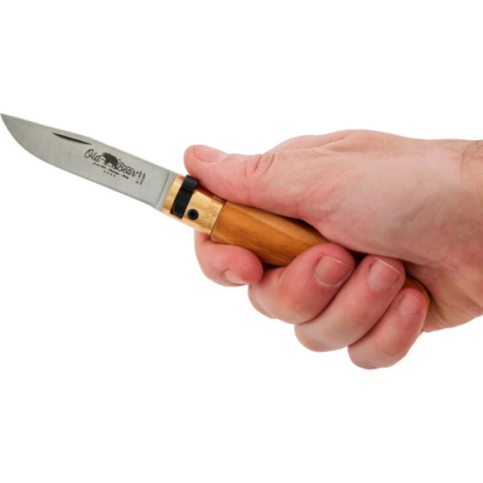 Ніж Old Bear Classic S, 420 steel, Olive (9307/17_LU)