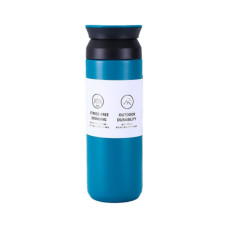 Термос Merlion Travel Tumbler 500 мл, подвійна кришка, синій (SUS-304-500Blue)