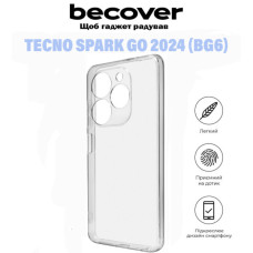 Чохол до мобільного телефона BeCover Tecno Spark Go 2024 (BG6) Transparancy (710906)