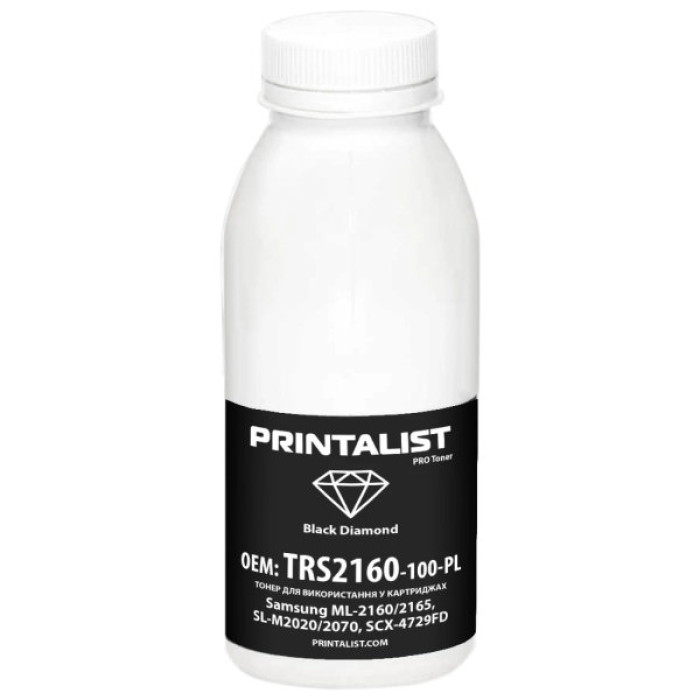 Тонер Samsung ML-2160 100г Black Printalist (TRS2160-100-PL)