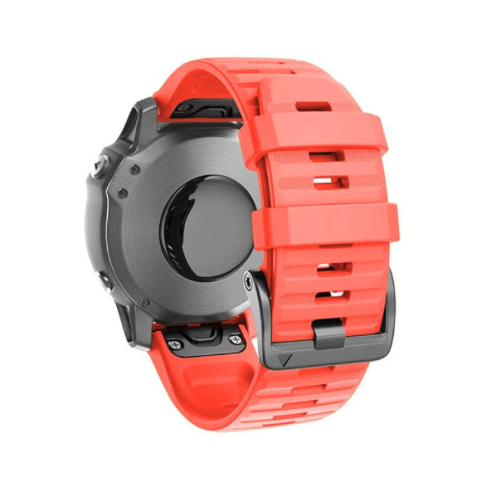 Ремінець до смарт-годинника Armorstandart Silicone для Garmin 20mm Coral Red (ARM87730)