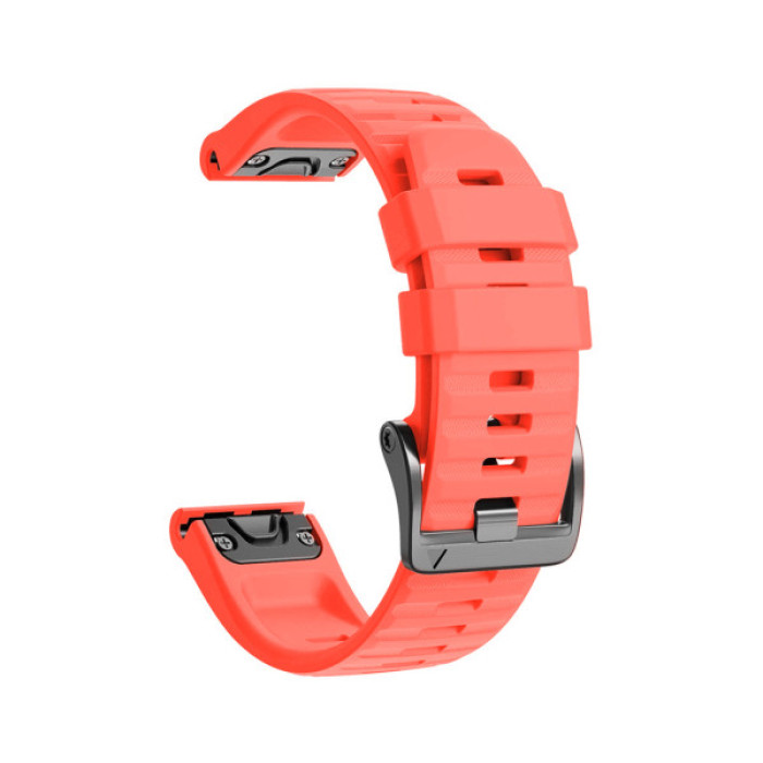 Ремінець до смарт-годинника Armorstandart Silicone для Garmin 20mm Coral Red (ARM87730)