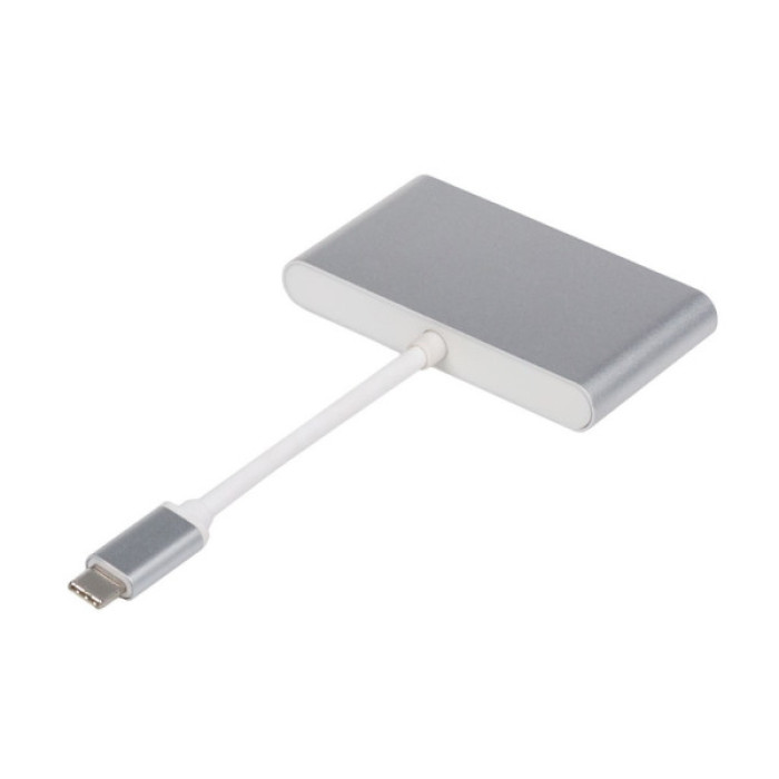 Концентратор Atcom Type-C 3.1 to 3xUSB 3.0 + Type-C 10 cm (12808)