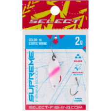 Блешня Select Supreme 2.0g 27mm 18 Exotic White (1870.80.48)