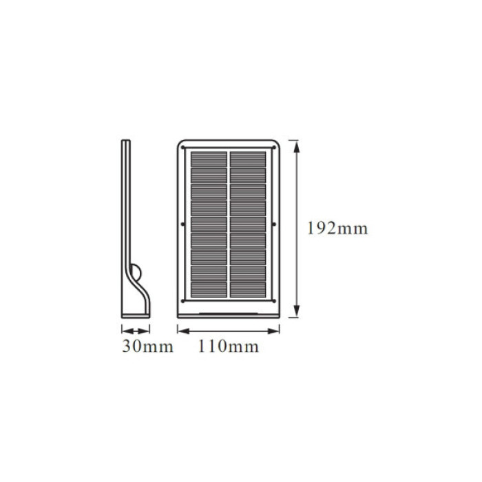 Прожектор Osram на сонячній батареї DOORLED SOLAR 3w (320Lm) 4000K датчик ру (4058075267862)