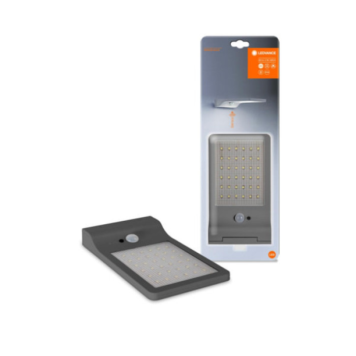 Прожектор Osram на сонячній батареї DOORLED SOLAR 3w (320Lm) 4000K датчик ру (4058075267862)