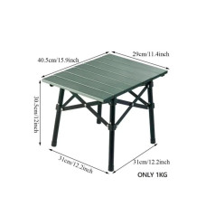 Туристичний стіл Naturehike CNH22JU050 алюміній світло-коричневий (6975641885320)
