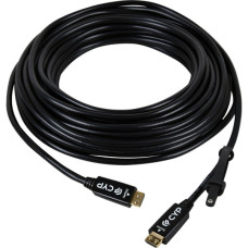 Кабель мультимедійний HDMI M to HDMI M 10.0m active optic 8K Cypress (CBL-FH510-010)
