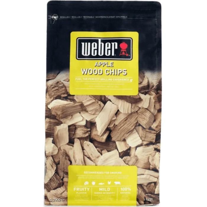 Тріска для копчення Weber яблуко, 700 гр. (17621)