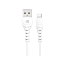 Дата кабель USB 2.0 AM to USB-C 1.0m AR16 3A white Armorstandart (ARM59533)