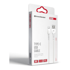 Дата кабель USB 2.0 AM to USB-C 1.0m AR16 3A white Armorstandart (ARM59533)