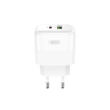 Зарядний пристрій XO 1xUSB QC3.0 + 1xUSB-C PD20W (XO-QC37)