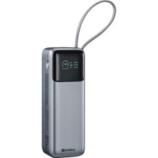 Батарея універсальна Sandberg 27000mAh 140W+100W PD/140W, with built-in Type-C cable 140W (421-31)