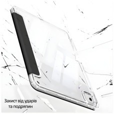 Чохол до планшета BeCover Ultra Slim Origami Transparent Apple iPad Air 13" M4 2026 Black (715287)