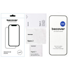 Скло захисне BeCover Tecno Spark Go 1 (KL4) 10D Black (712724)