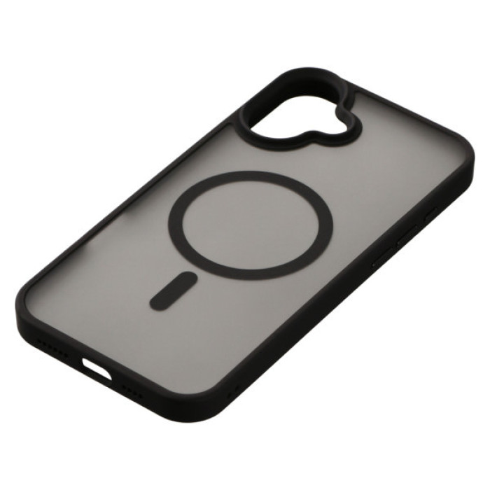 Чохол до мобільного телефона 2E iPhone 16 Plus Soft Touch MagSafe Cover black (2E-IPH-16PL-OCLS-BK)