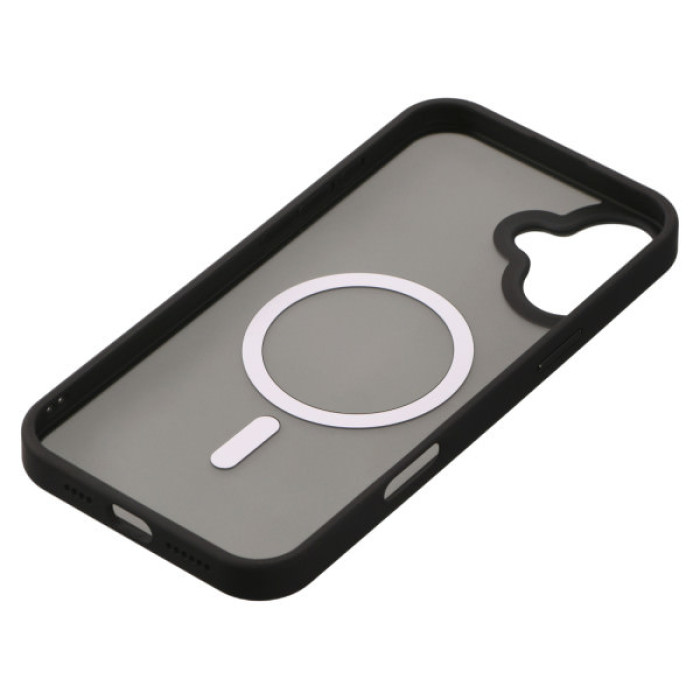 Чохол до мобільного телефона 2E iPhone 16 Plus Soft Touch MagSafe Cover black (2E-IPH-16PL-OCLS-BK)