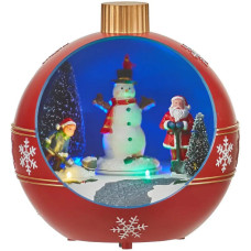 Прикраса декоративна Luville Collectables Куля Новорічна 18.5 х 17 см Червона (8718861435313RED)