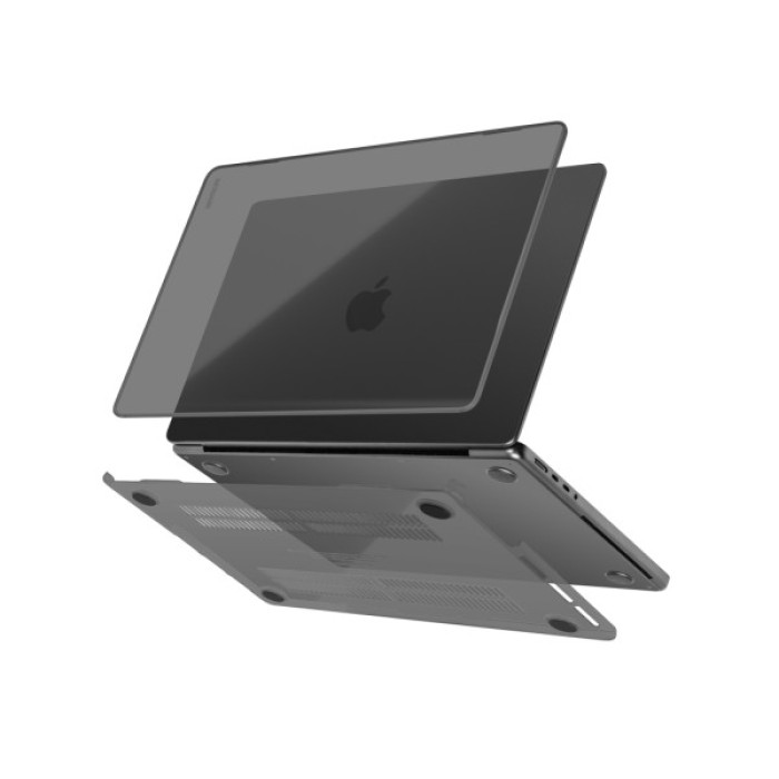Чохол до ноутбука Armorstandart 13.6" MacBook Air M4/M3/M2 (A3240/A3113/A2681) Grey Crystal (ARM79440)