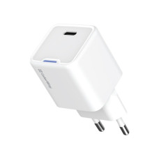 Зарядний пристрій ColorWay GaN Mini 25W PD Port PPS USB-C white (CW-CHS052PD-WT)