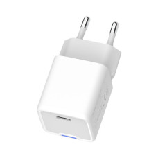 Зарядний пристрій ColorWay GaN Mini 25W PD Port PPS USB-C white (CW-CHS052PD-WT)