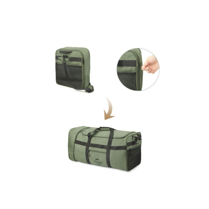 Дорожня сумка Naturehike баул NH21LX003 зелений (6927595795774)
