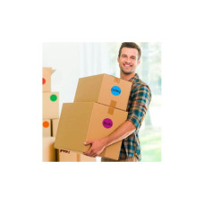 Етикетка UKRMARK термо ECO 38x38/ 0.1тис, коло, рожевий (900387)