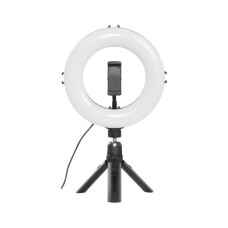 Набір блогера Hama Smartphone Tripod Smart-80 V2, 9.5cм, Bluetooth, LED ring (00004657)